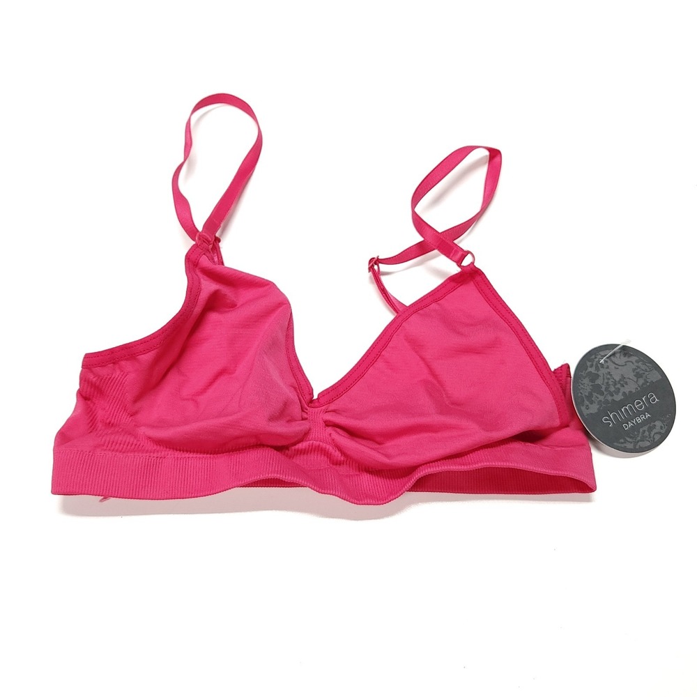 Shimera Bralette Women Small Pink Rose NWT Wireless Adjustable Straps